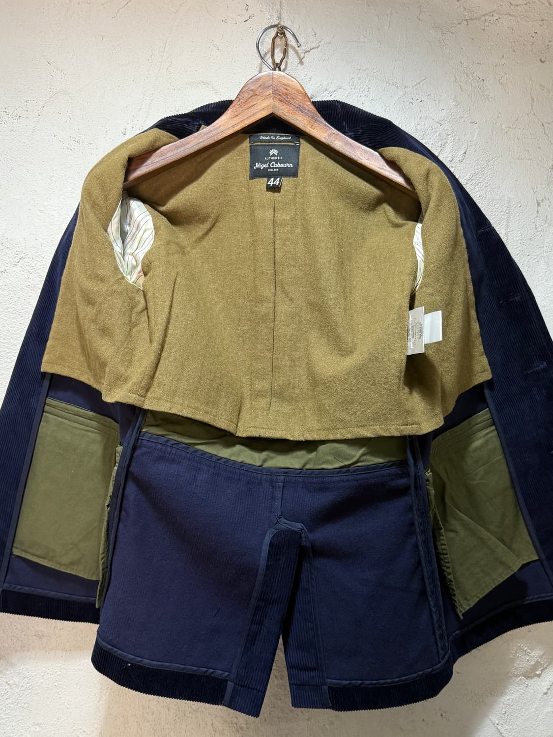 Nigel Cabourn 나이젤카본 어센틱라인 코듀로이 4포켓 워크자켓 상품이미지9