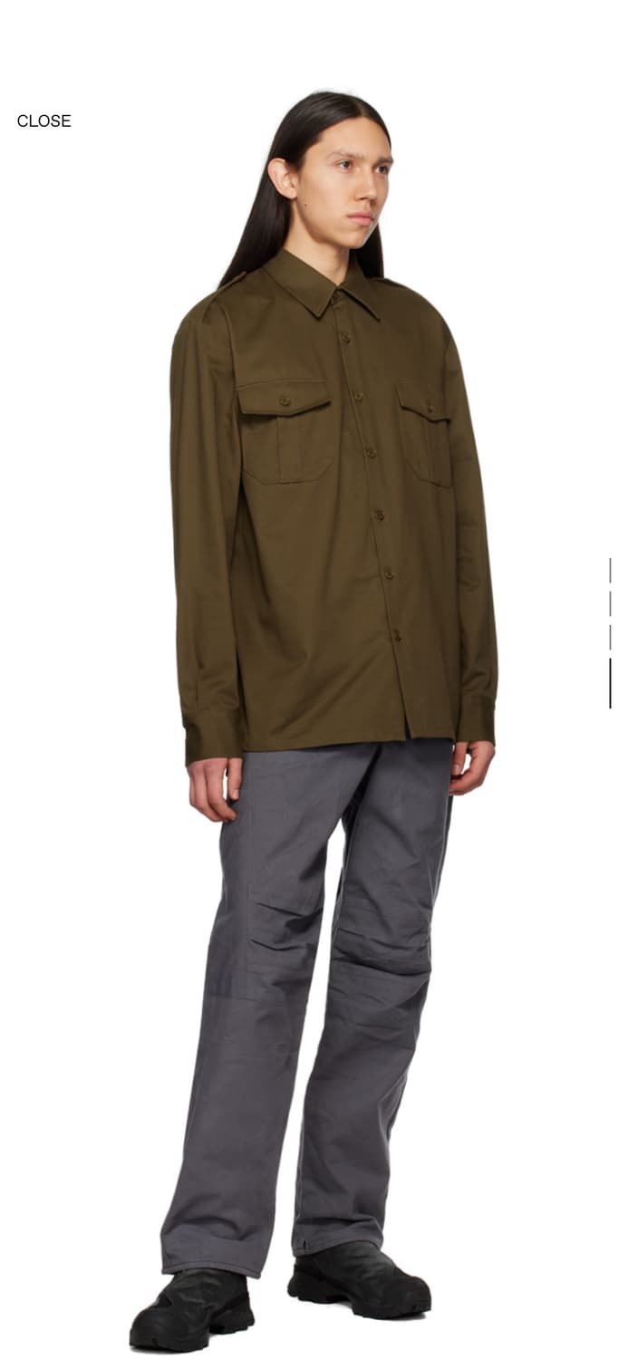 Bryan Jimenez brown shirts 상품이미지5