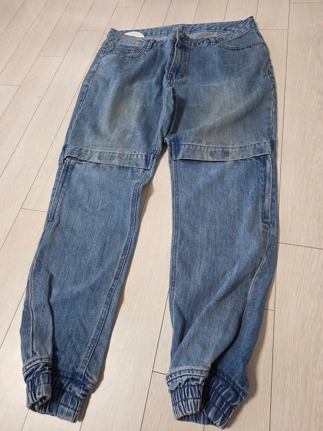 준지 데님조거팬츠 50사이즈 상품이미지1