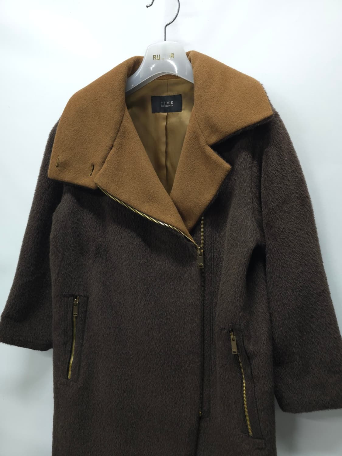 타임 여성 라마 울 코트 상품이미지2