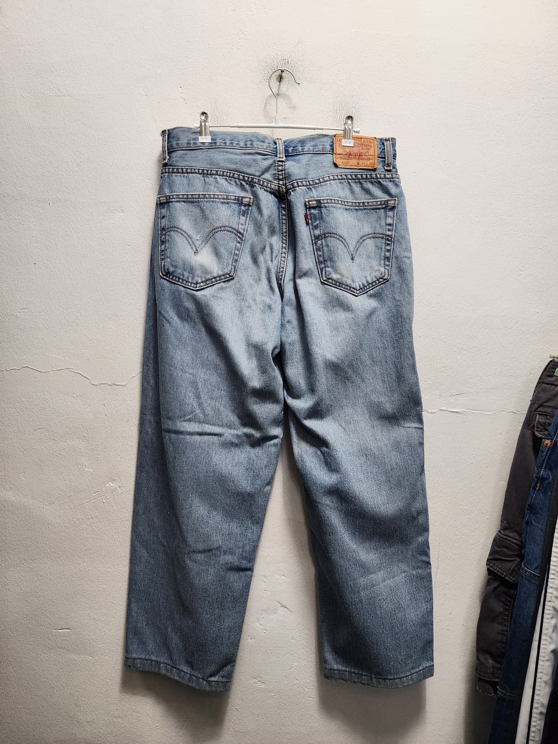 00s 리바이스 560 빈티지 연청 외이드 청바지 상품이미지1