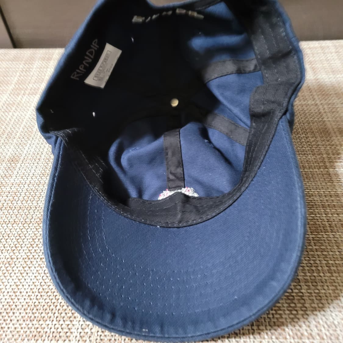 웍스아웃 RIPDIP 볼캡 네이비 상품이미지4