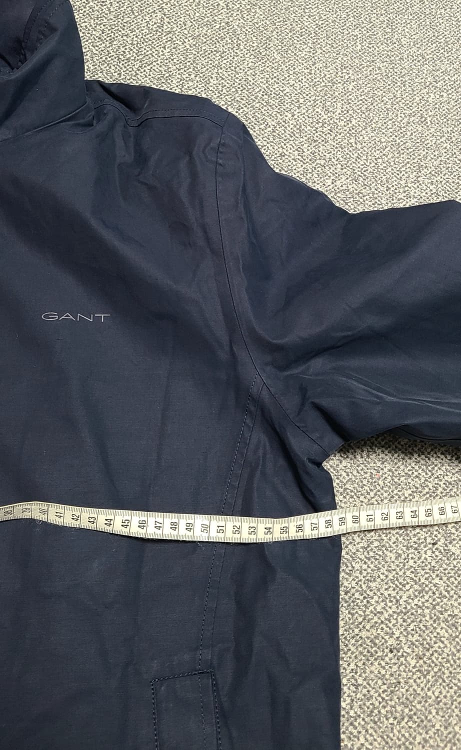 GANT 남성 더블 자켓 네이비 M  아메리칸 사이즈 라  낭낭하게 상품이미지5