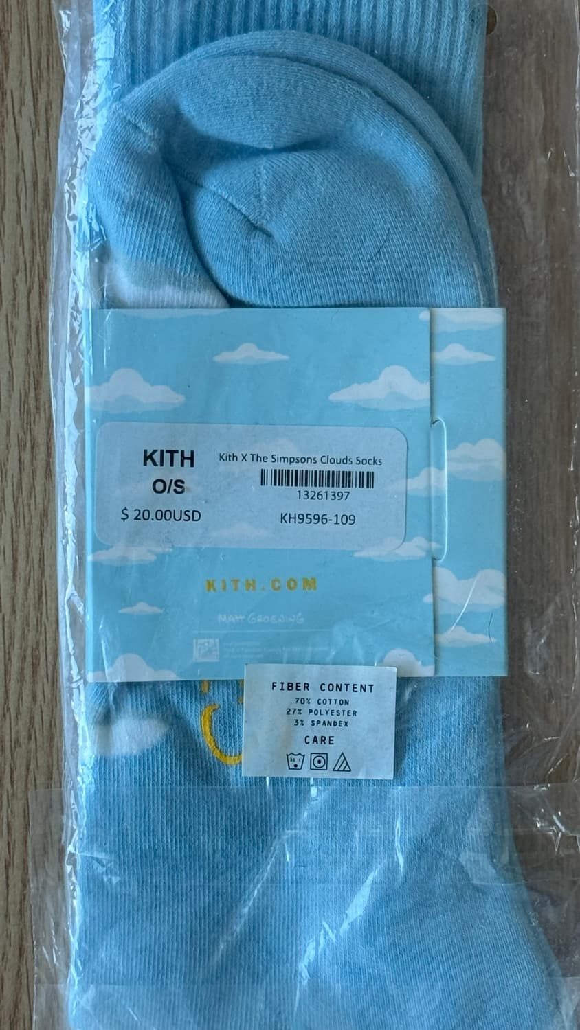 키스 x 심슨 콜라보 양말 상품이미지2