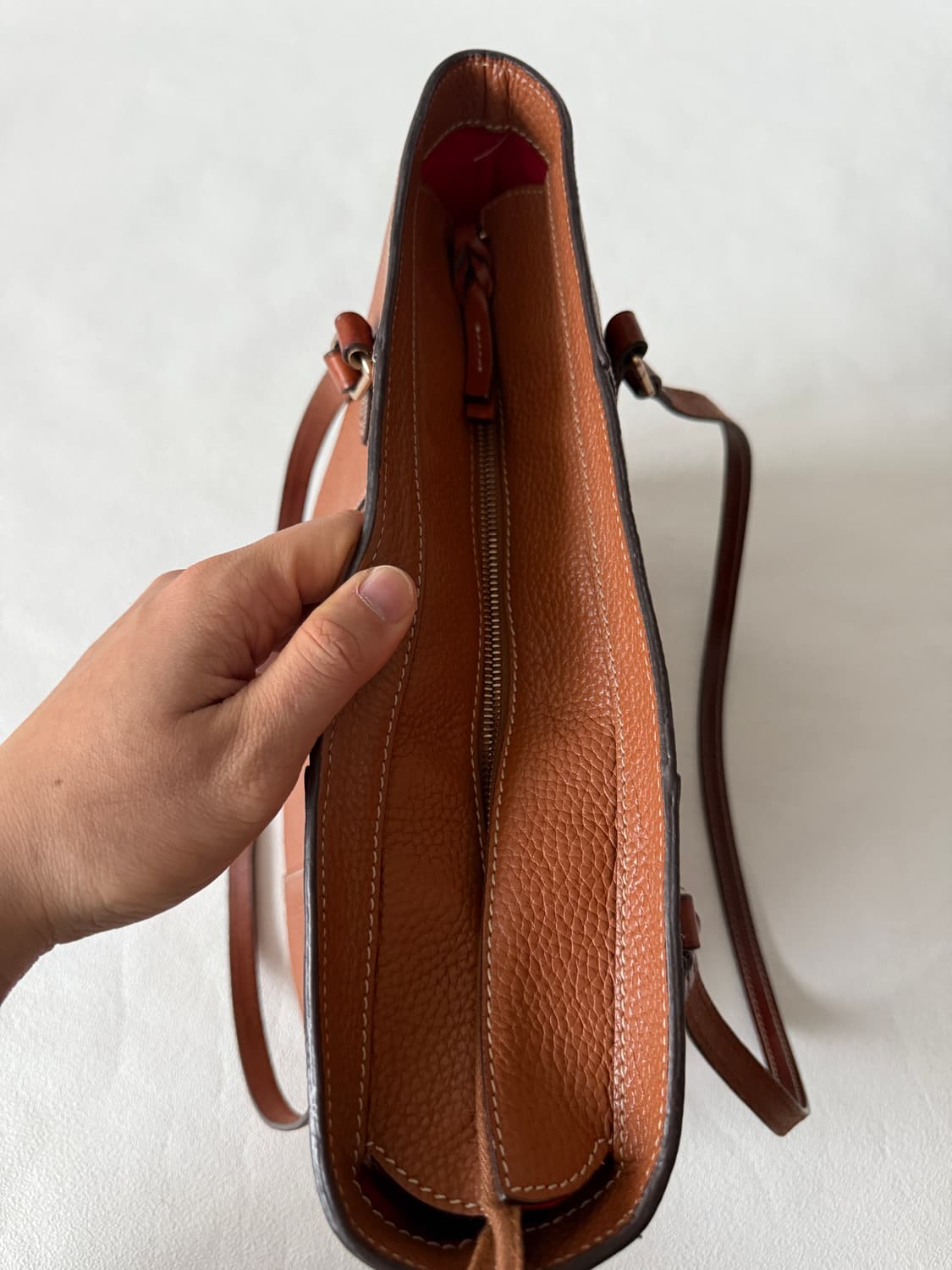 두니앤버크(DOONEY&BOURKE) 레더 숄더백(riri zip) 상품이미지6