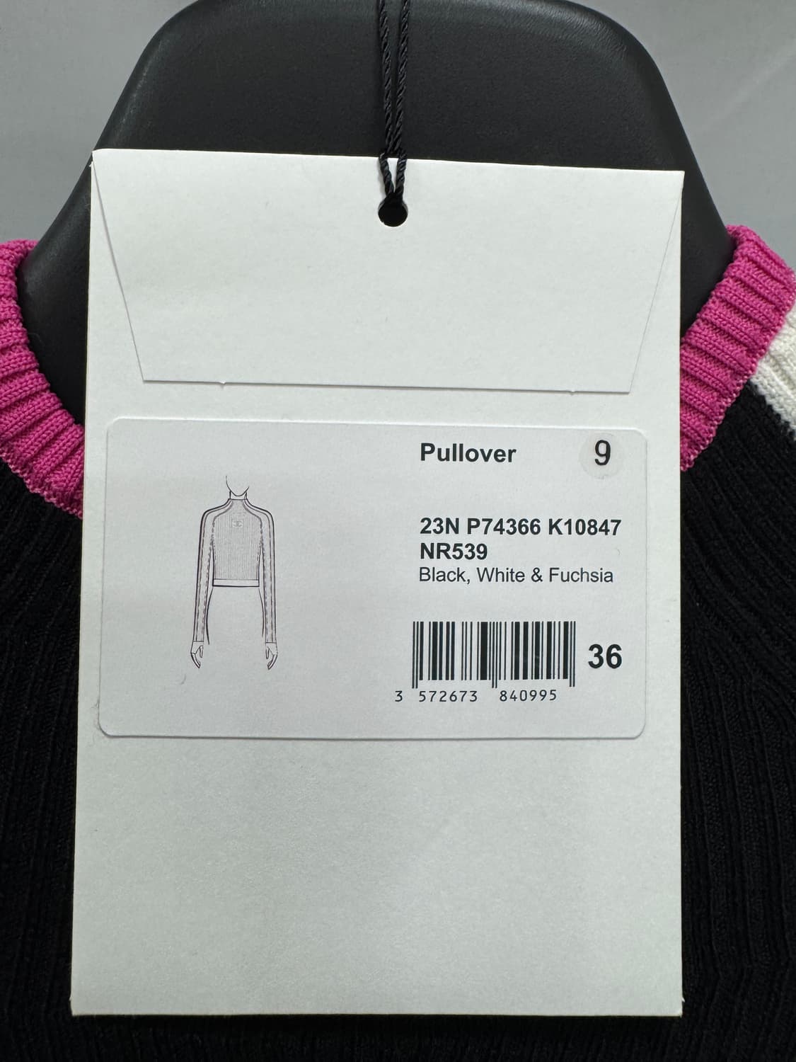 샤넬 CC로고 코코네쥬 니트 36사이즈 상품이미지3