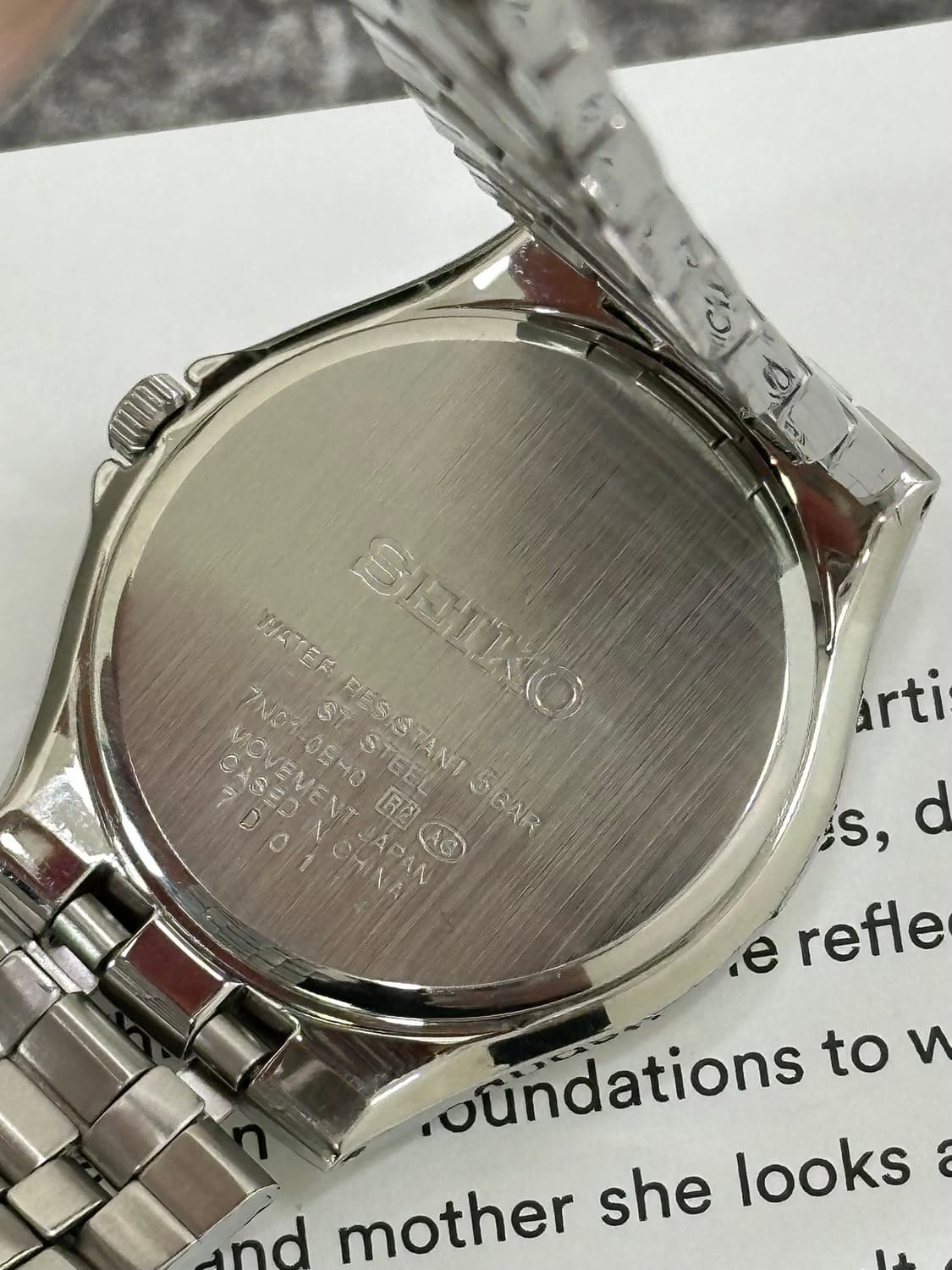 세이코 쿼츠 시계 상품이미지9