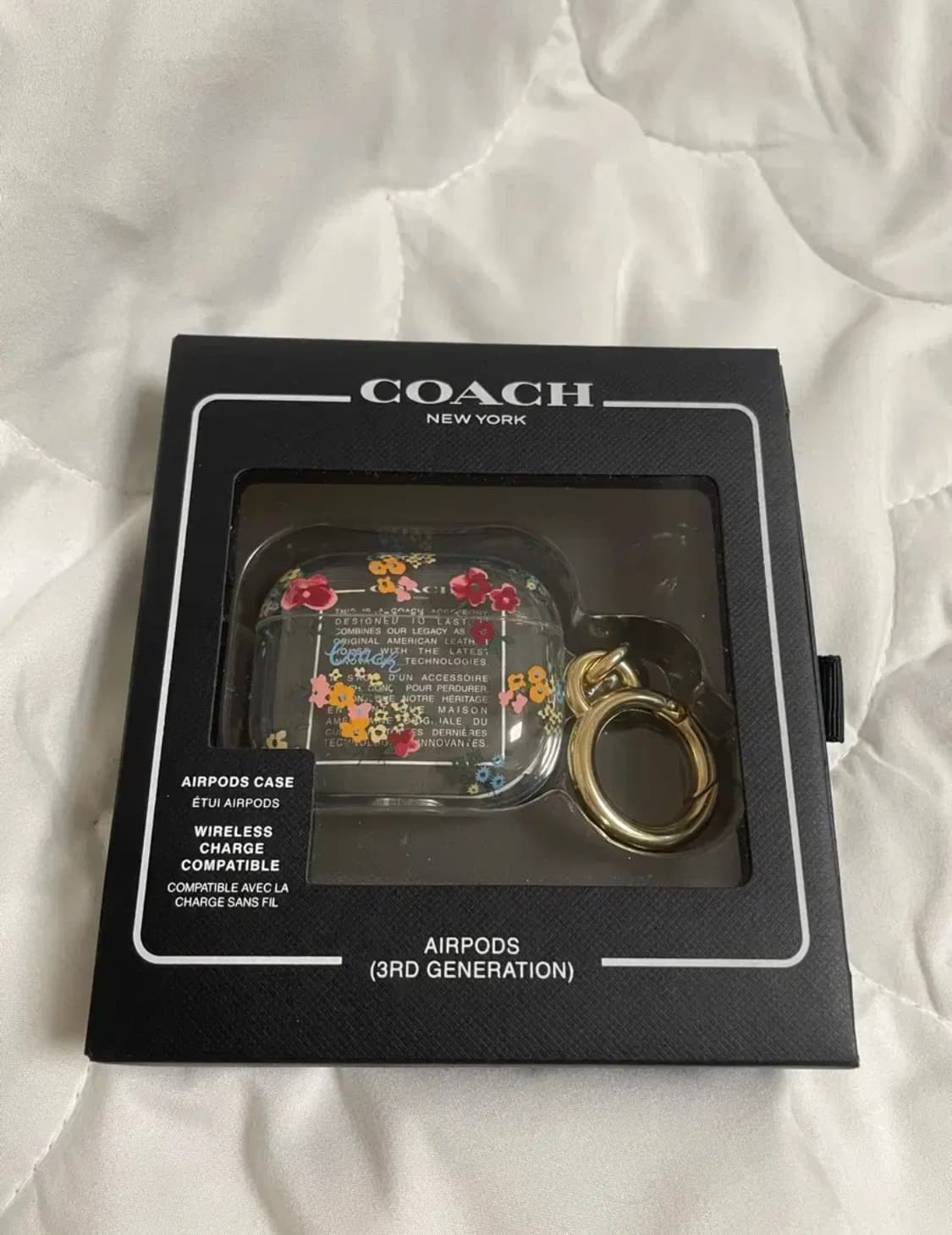 코치 에어팟 3세대 케이스 플라워 상품이미지1
