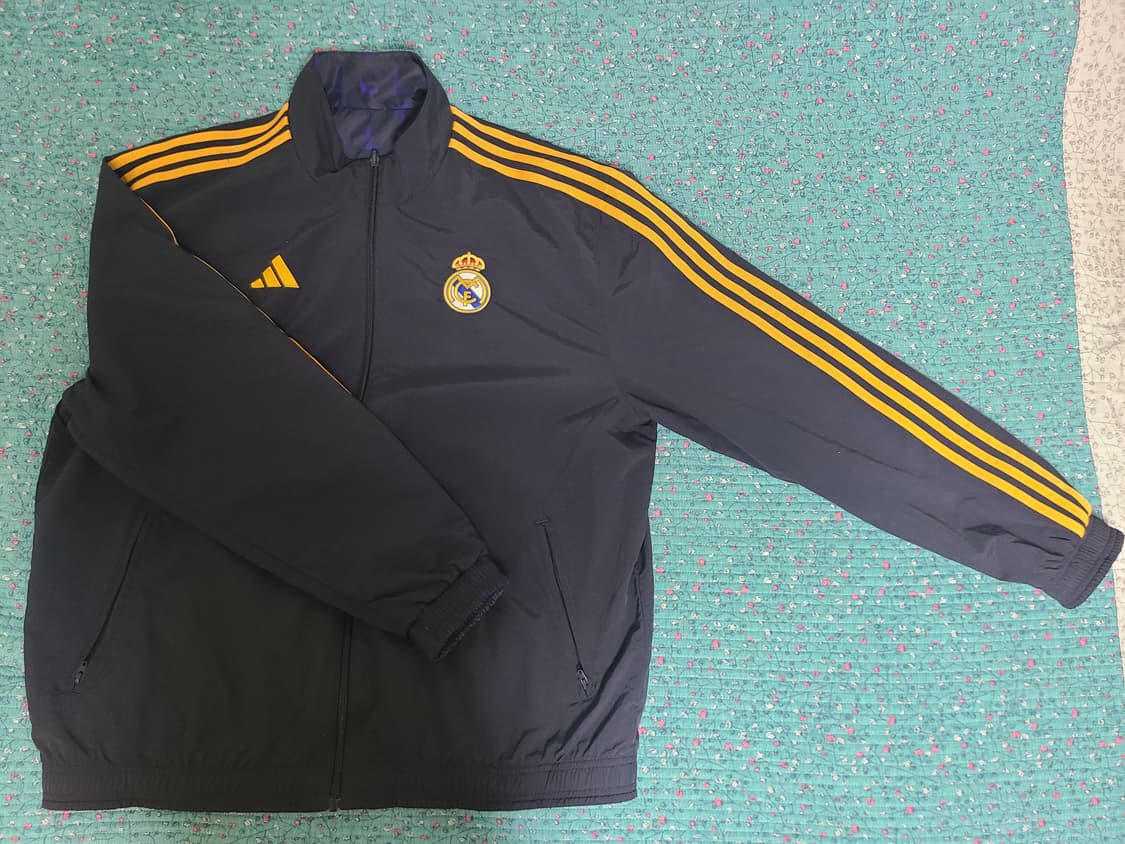 아디다스 레알 마드리드 앤섬 자켓 (국내 2XL) 상품이미지4