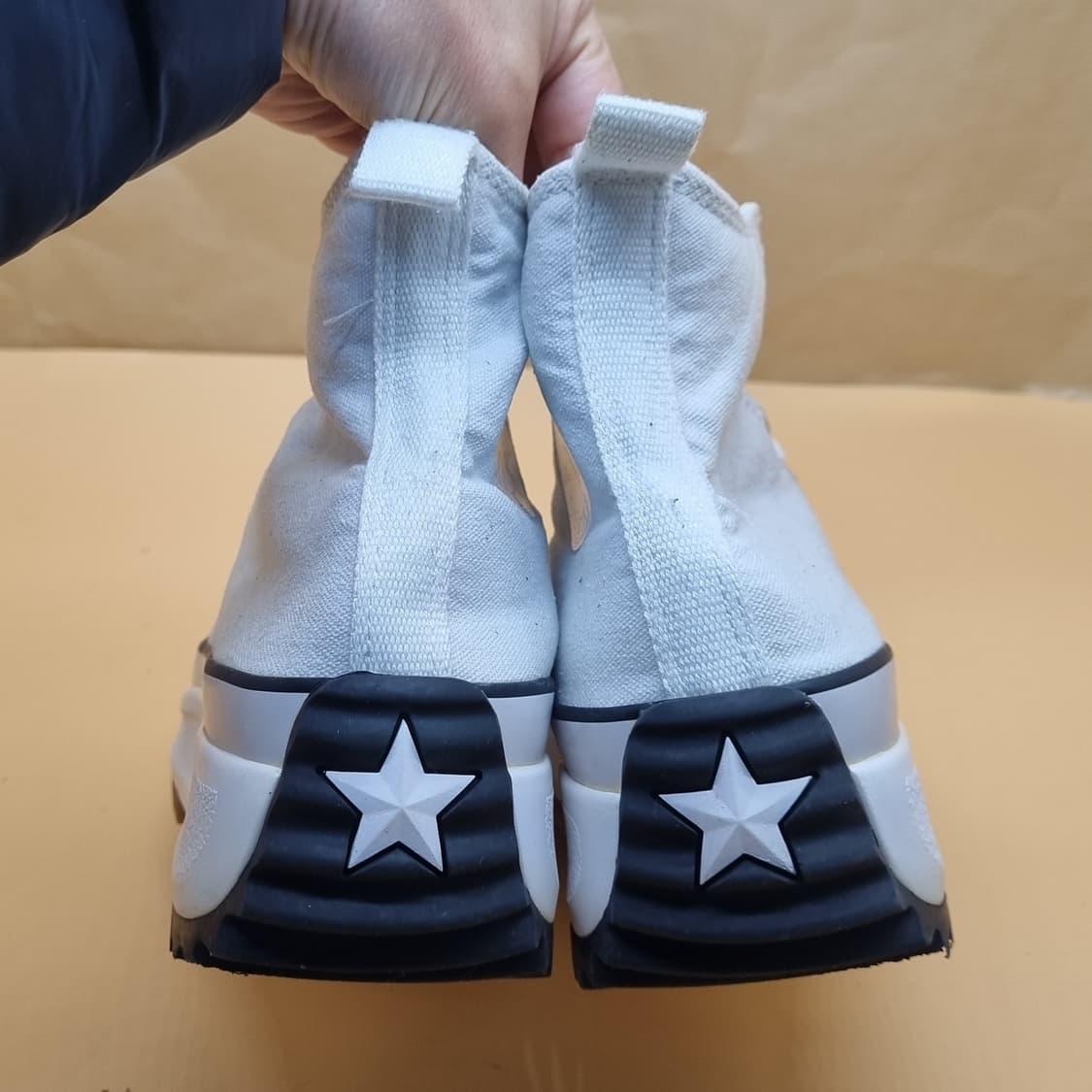 컨버스 런스타 하이크 화이트 하이탑255 상품이미지4