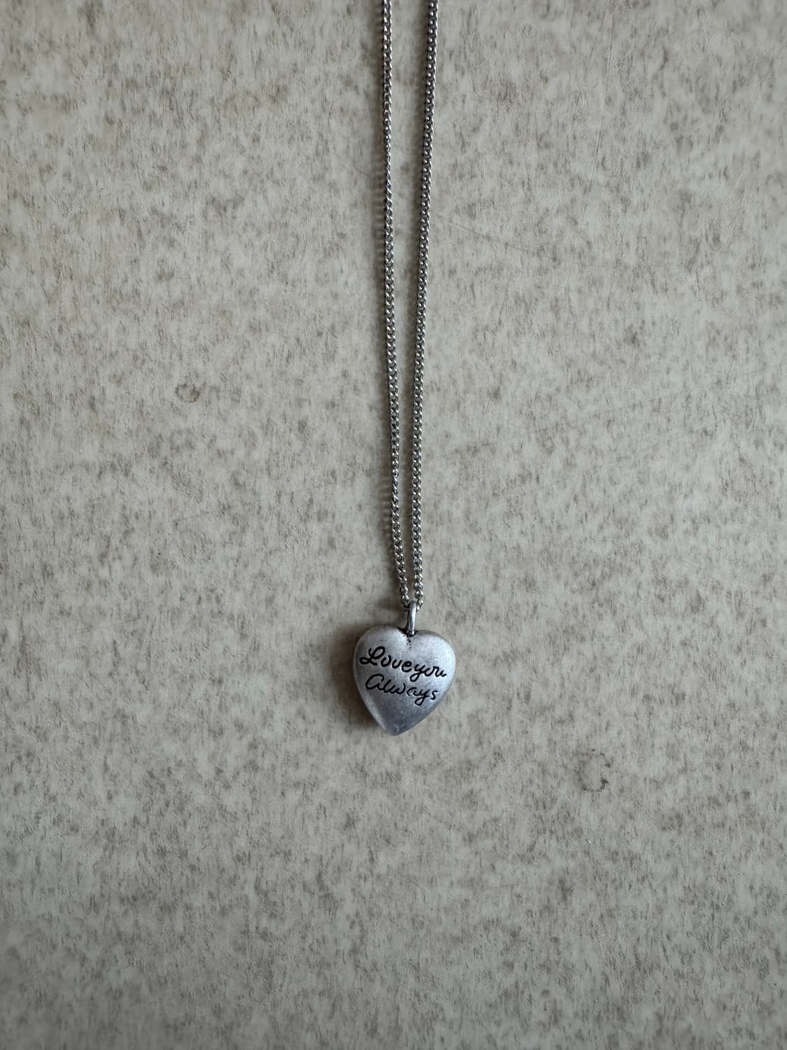 하트 팬던트 목걸이 상품이미지1