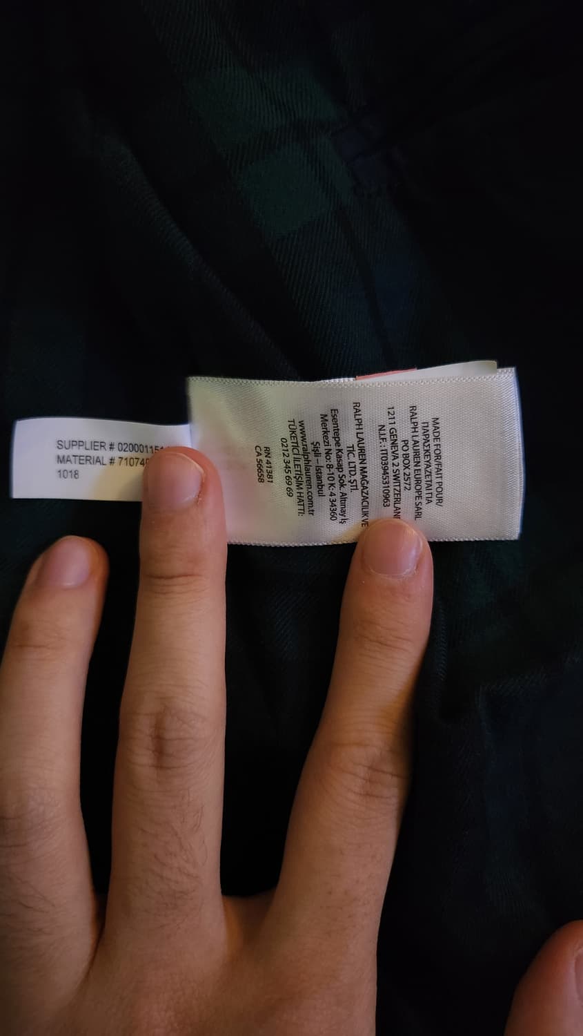 랄프로렌 헤링턴 블루종 네이비 상품이미지3