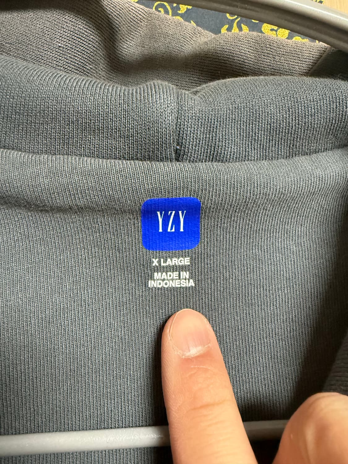 [XL] 이지갭 후드집업 포에틱 그레이 상품이미지3