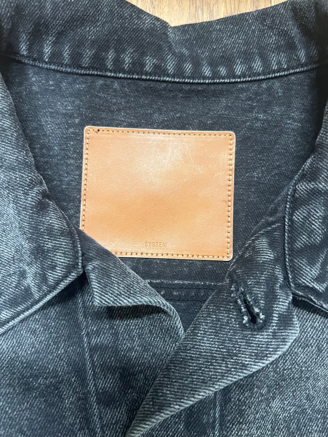 시스템 옴므 흑청 자켓 상품이미지2