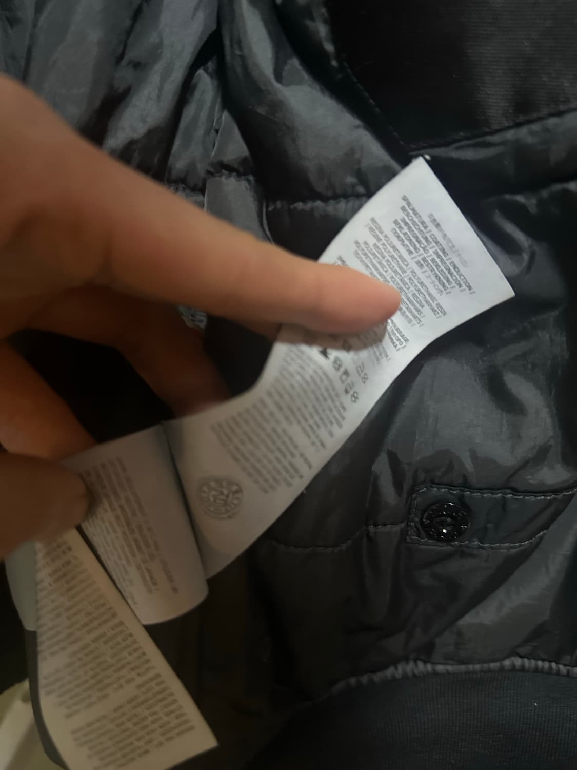 [m] 급처 스톤아일랜드 크링클랩스 프리마로프트 20fw m사이즈 상품이미지6