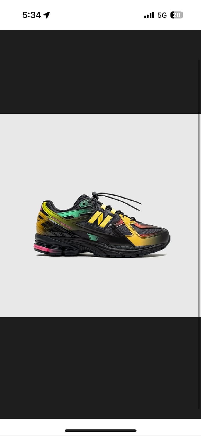 뉴발란스 브릭스&우드1906U 블랙 멀티 275 새제품 상품이미지1