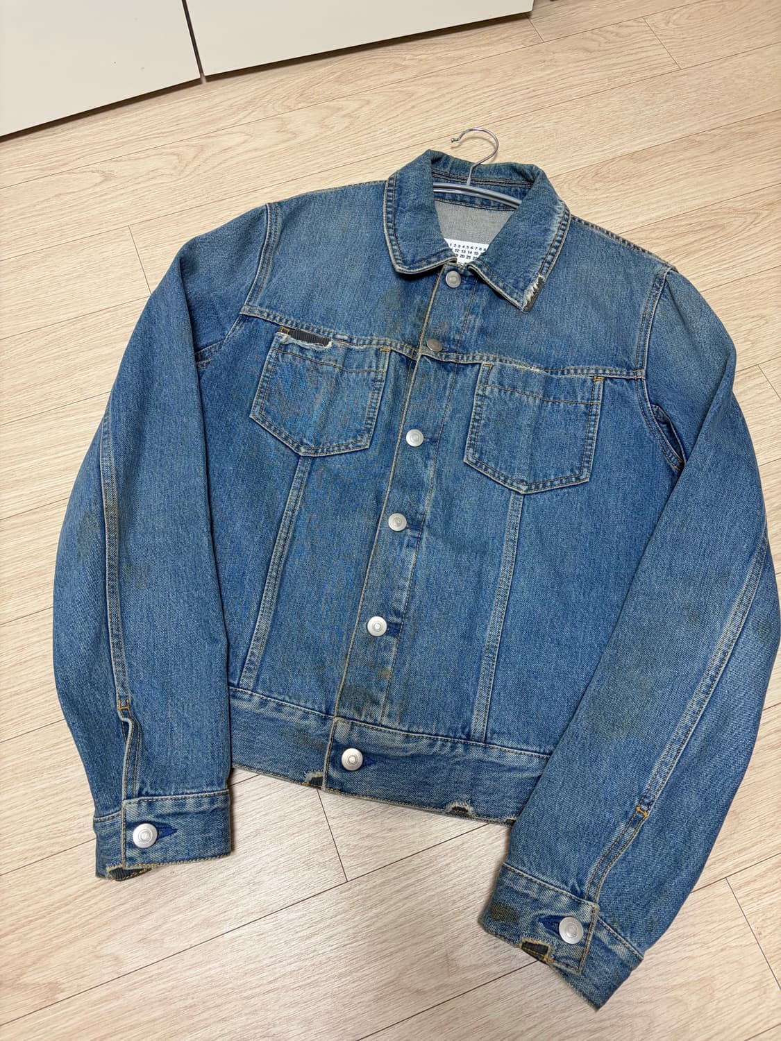 [50] 마르지엘라 디스트로이드 데님자켓 상품이미지1