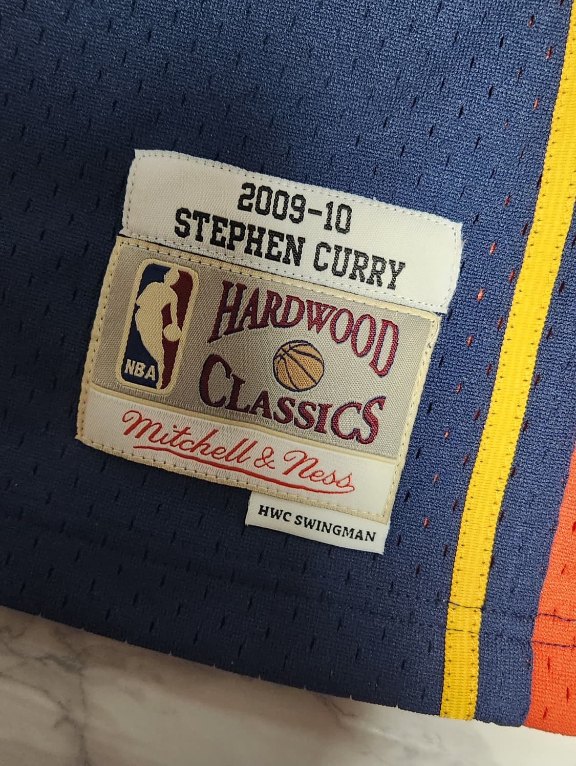 미첼앤네스 골든 스테이트 워리어즈 스윙맨 저지 스테판 커리 농구복 상의 상품이미지8