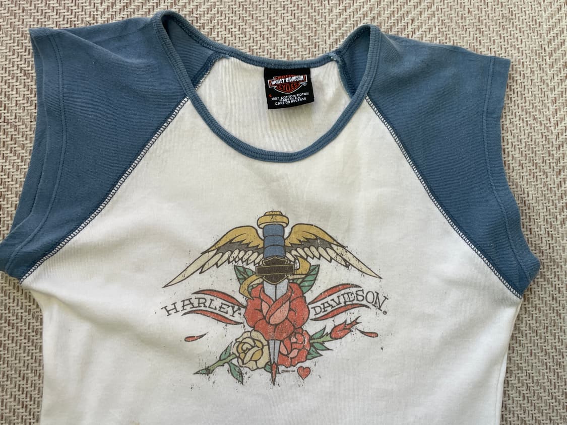 04s 할리데이비슨 재팬 라글란 슬리브리스 상품이미지4