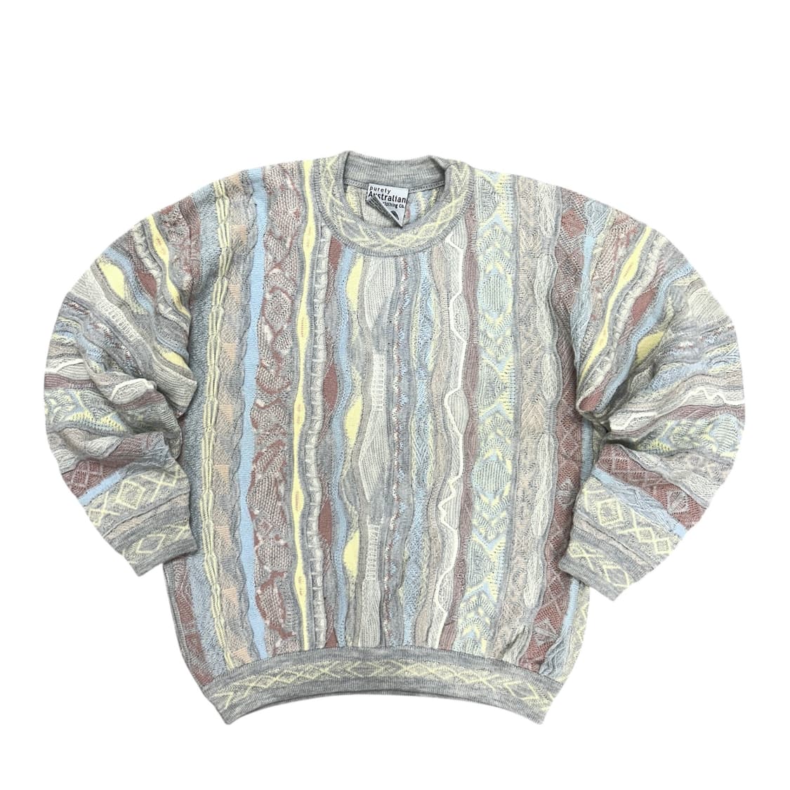 빈티지 퓨어울 케이블니트(XS) 상품이미지1