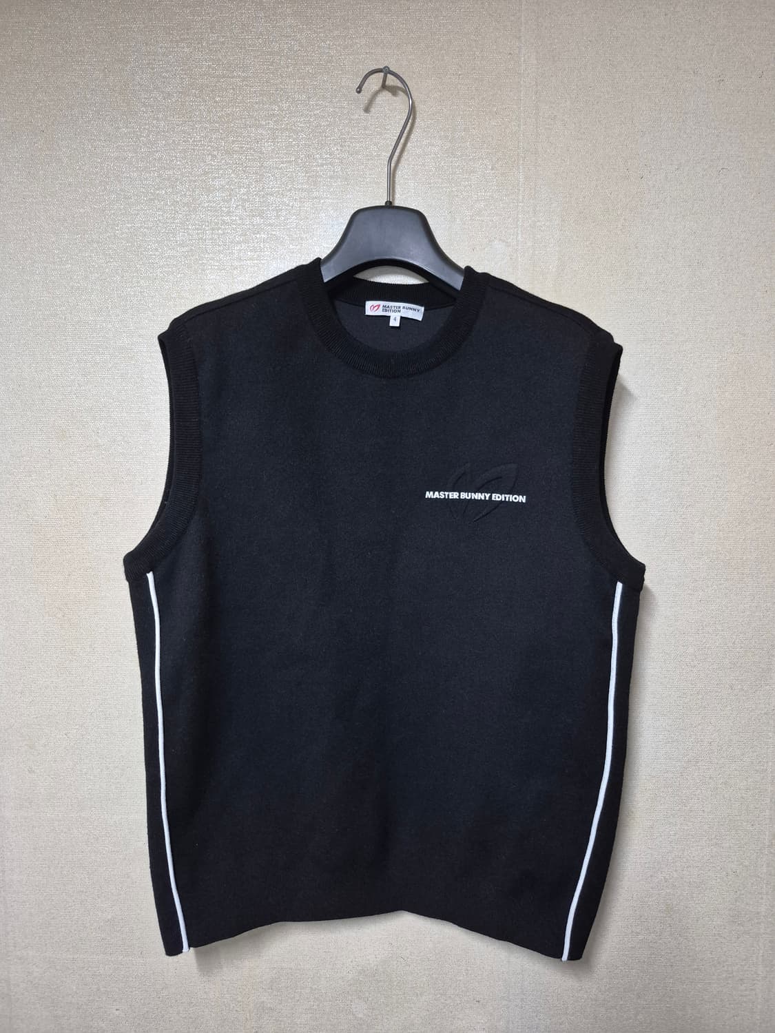 마스터바니 엠보로고 니트 베스트 상품이미지1