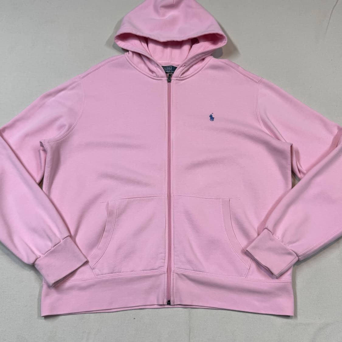 XL) 폴로 랄프로렌 핑크 후드집업 상품이미지2