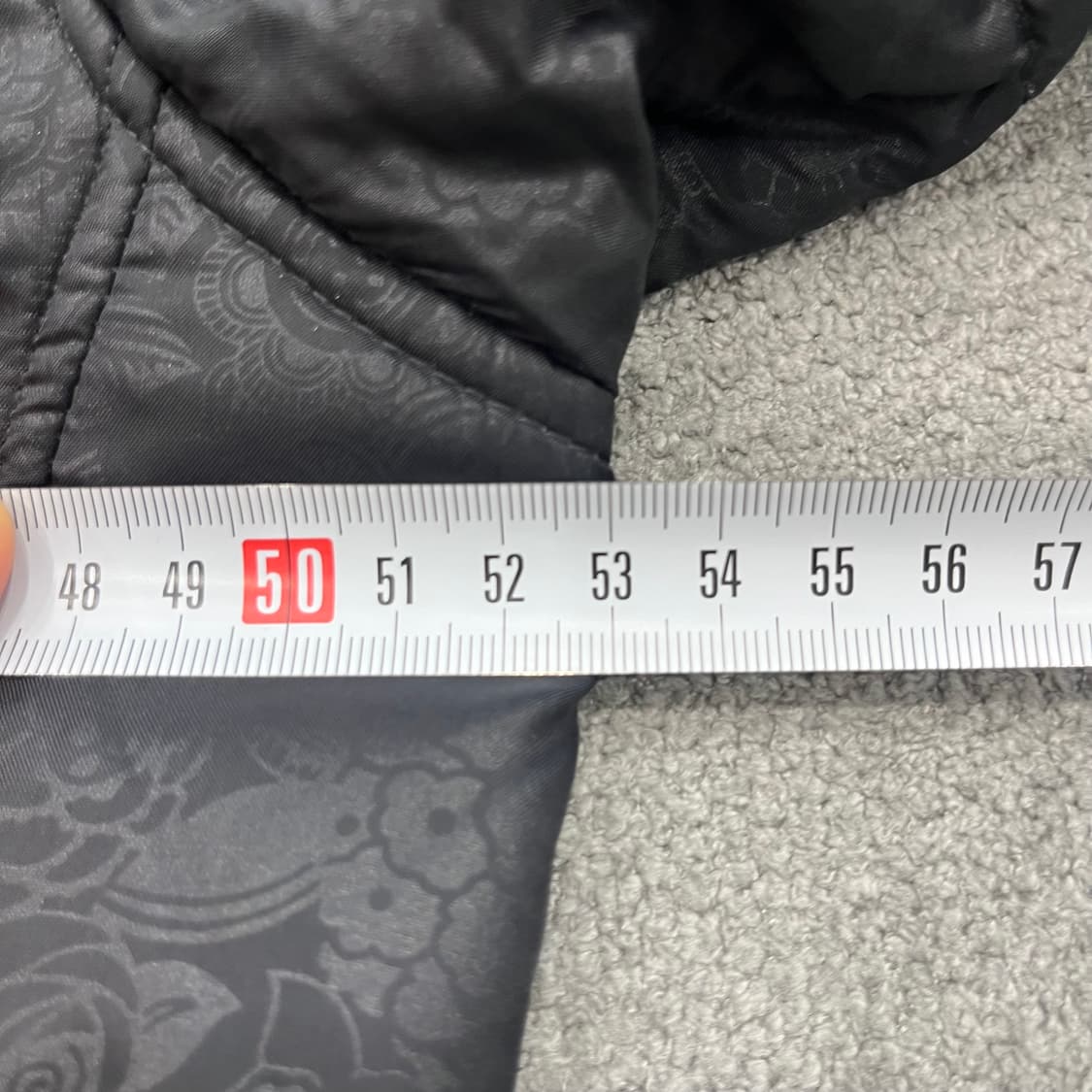 XL 노스페이스 블랙 플라워 패턴 패딩 자켓 상품이미지8