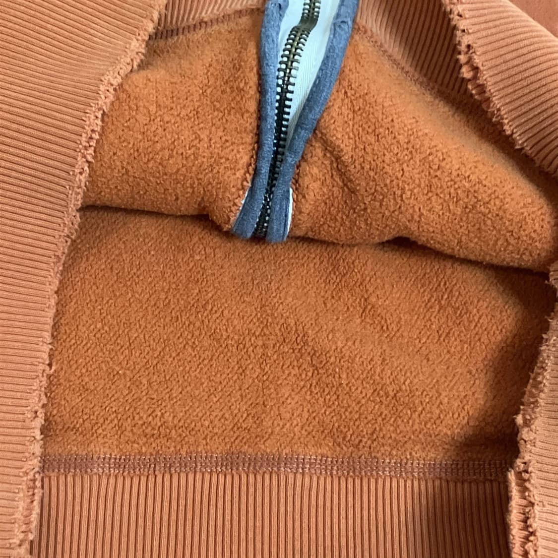 아베크롬비 앤 피치 오렌지 패치 후드 집업 상품이미지8