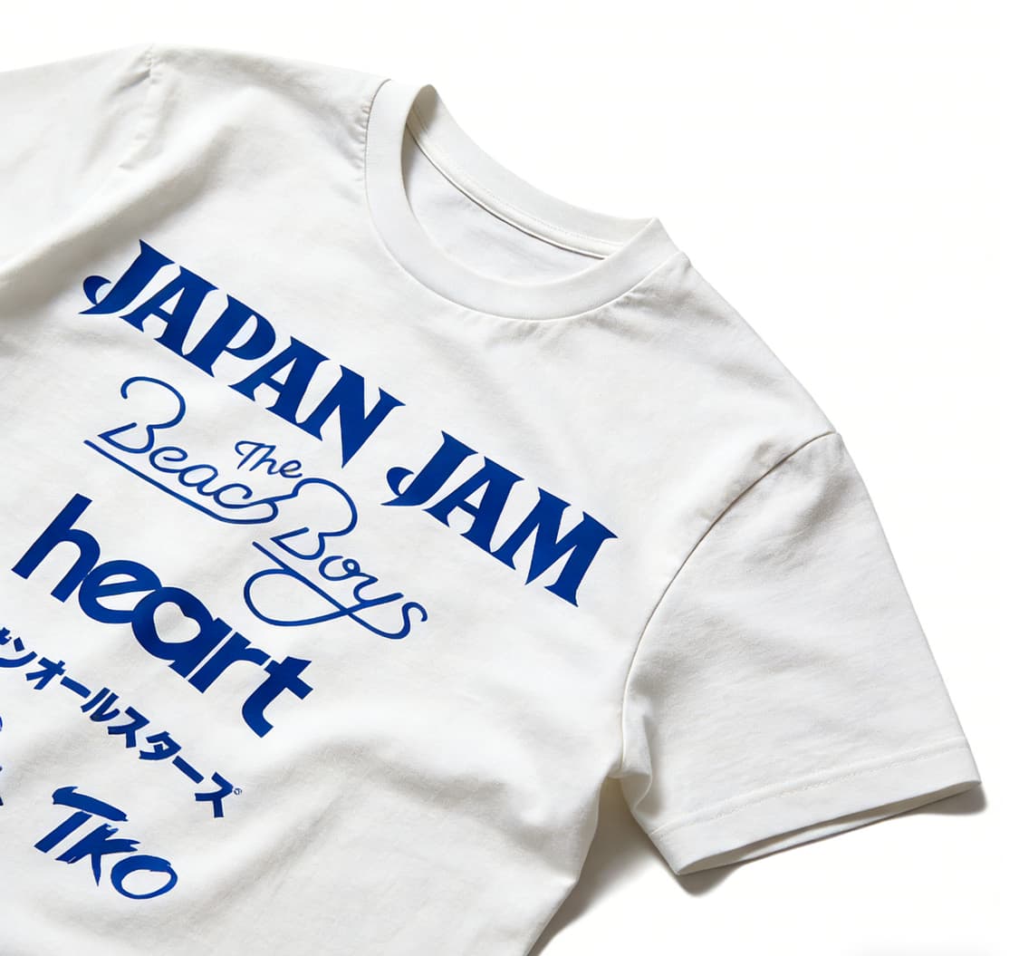 [새상품 L사이즈] Japan Jam 커스텀 프린트 반팔 (The Bea 상품이미지3