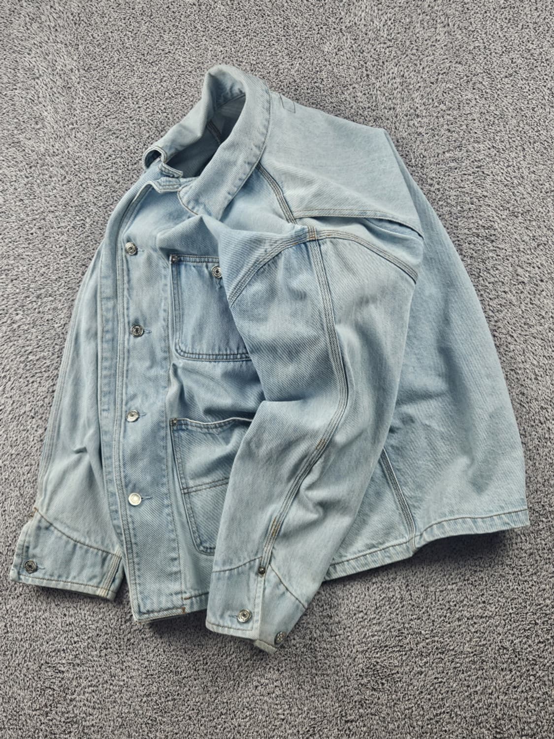 80's 폴로랄프로렌 데님 엔지니어 초어 자켓 ( L ) / 10615 상품이미지3