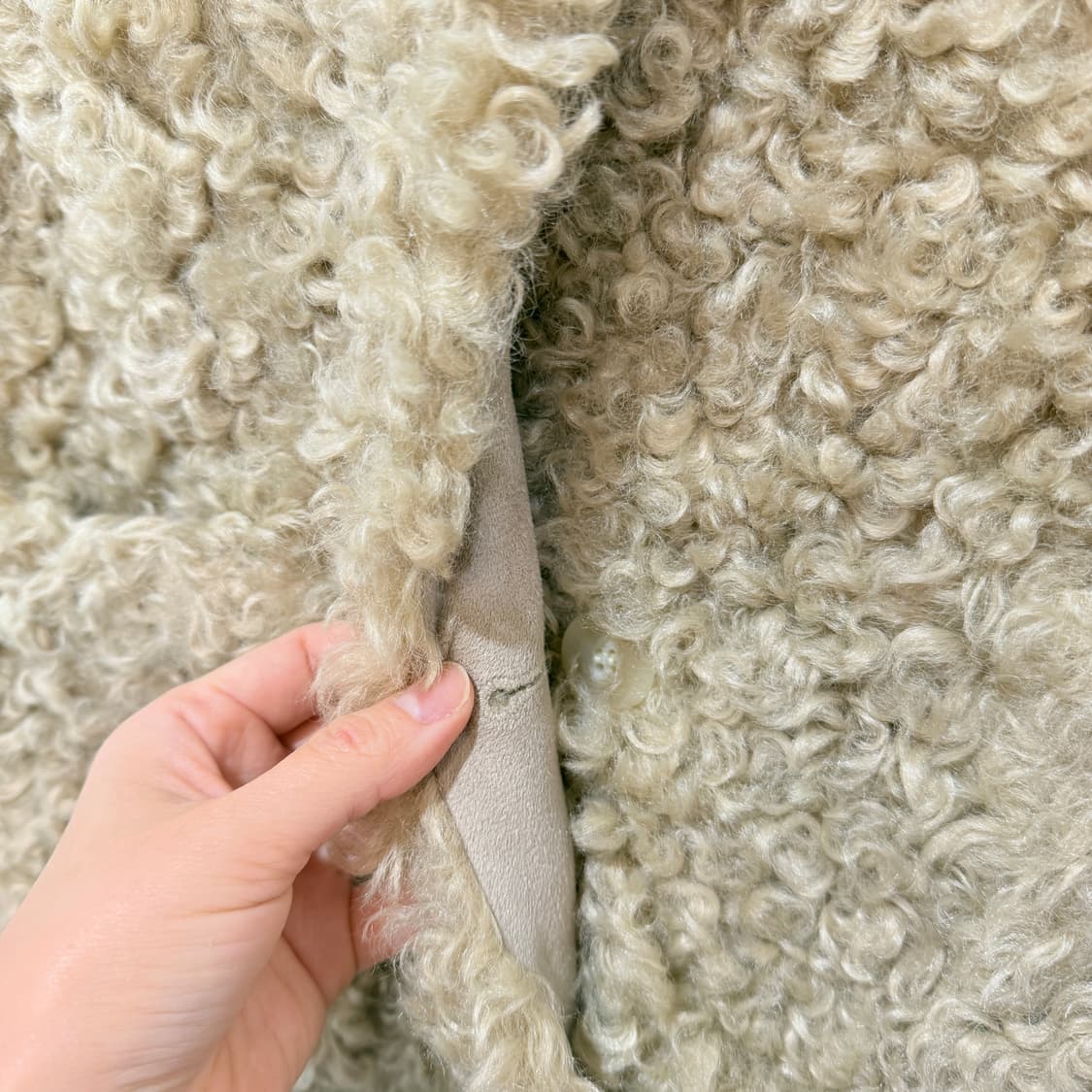 시어링 니트베스트 뽀글이 양털조끼 4081 상품이미지3