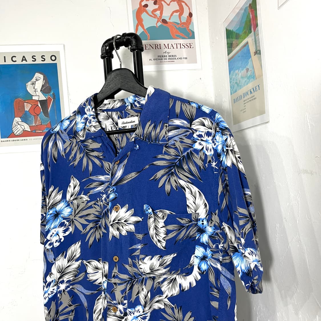 프린팅 하와이안 셔츠 상품이미지3