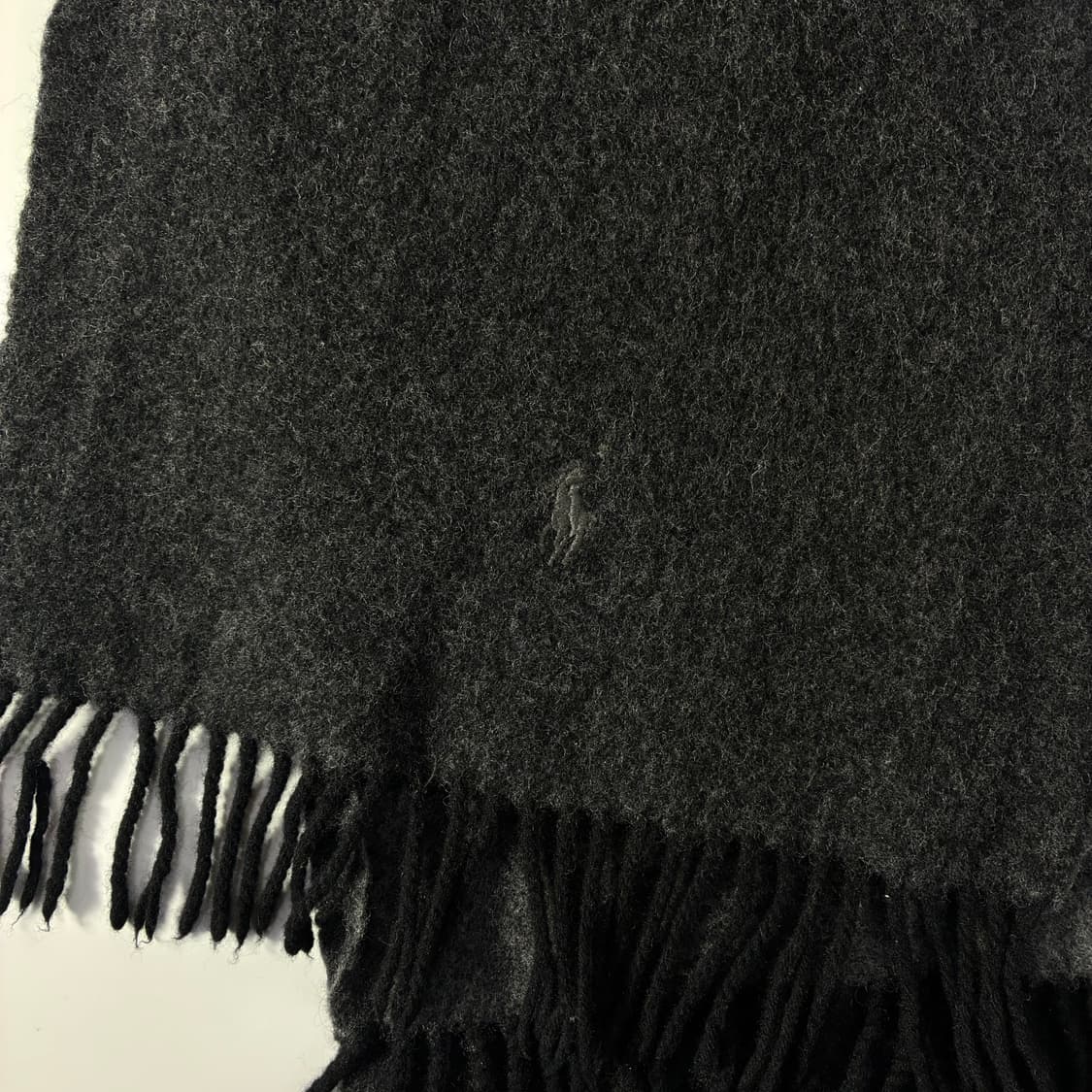 Polo  폴로 랄프로렌 차콜 울 머플러    상품이미지3