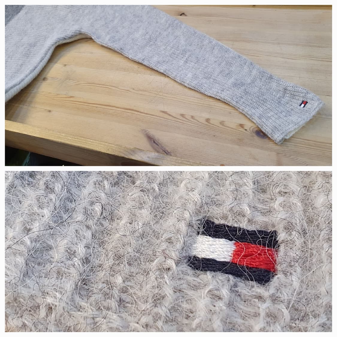 (새상품)55/66.타미 알파카 보트넥니트 상품이미지4