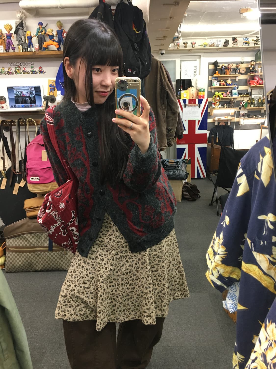 빈티지 헤비 니트 가디건 자켓 상품이미지1