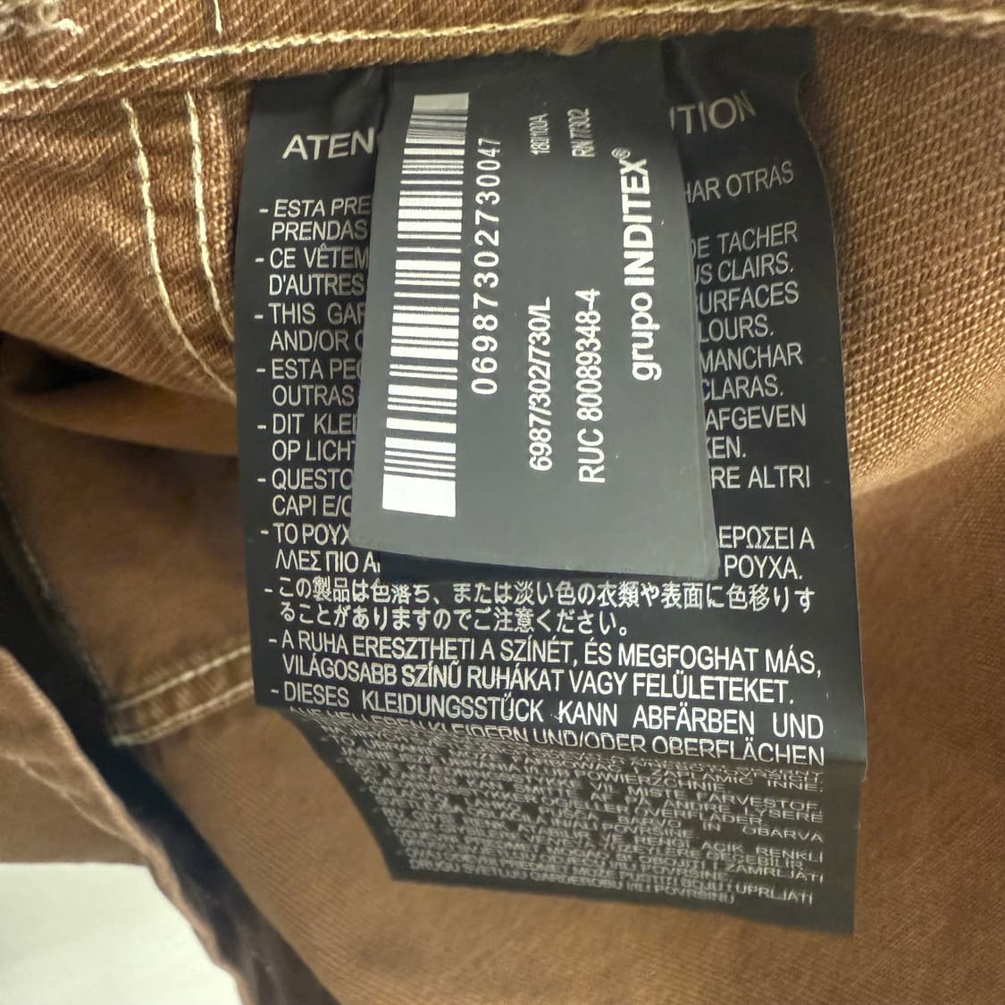 지라 오리지널 웨스턴 워크 자켓 (L) 상품이미지3