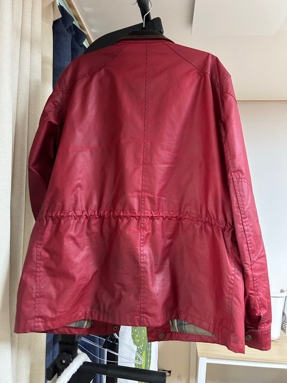 벨스타프 레드 왁스 빈티지 라이더 자켓 상품이미지2