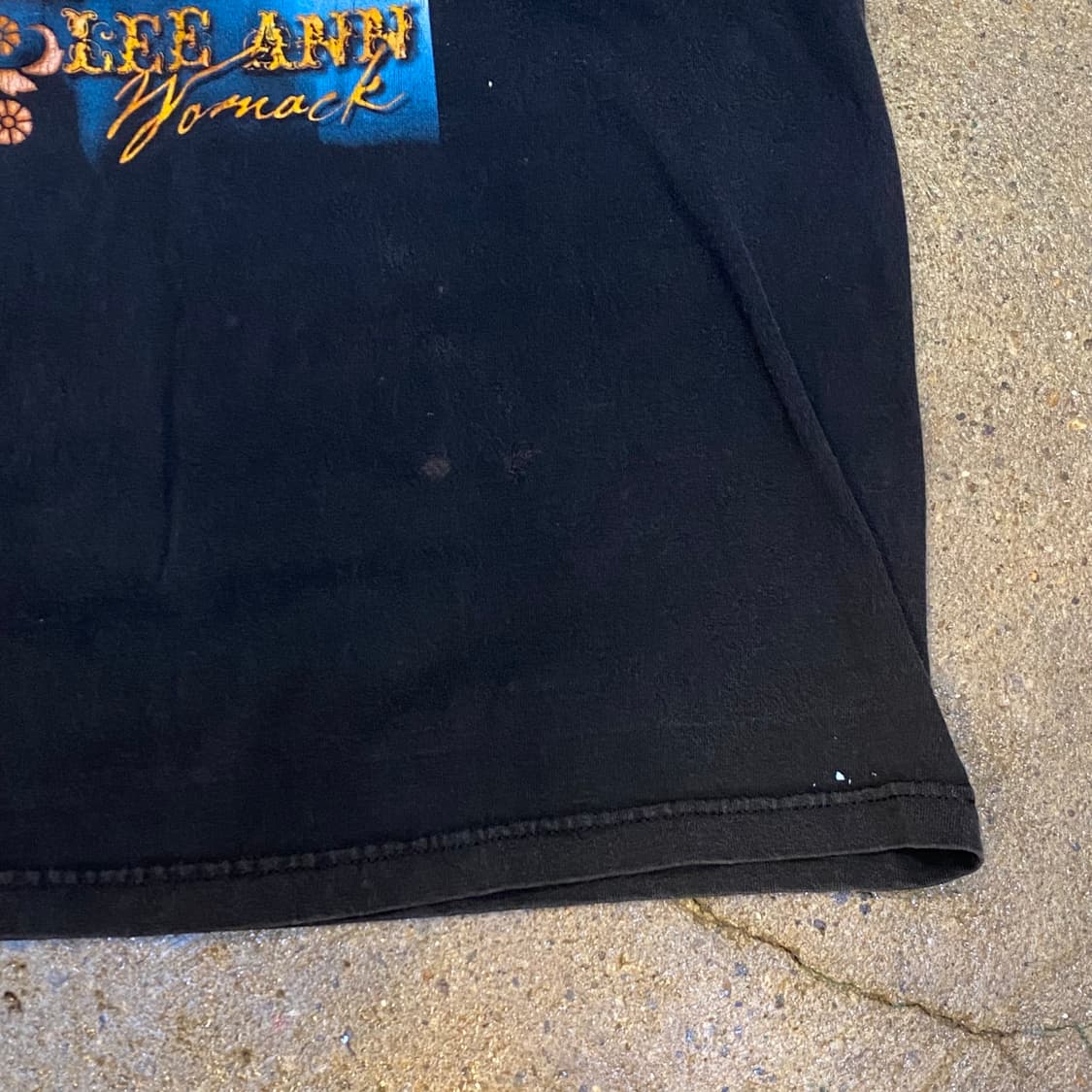 미국 빈티지 리 안 LEE ANN 굿즈 투어티 반팔티 락티셔츠 상품이미지2