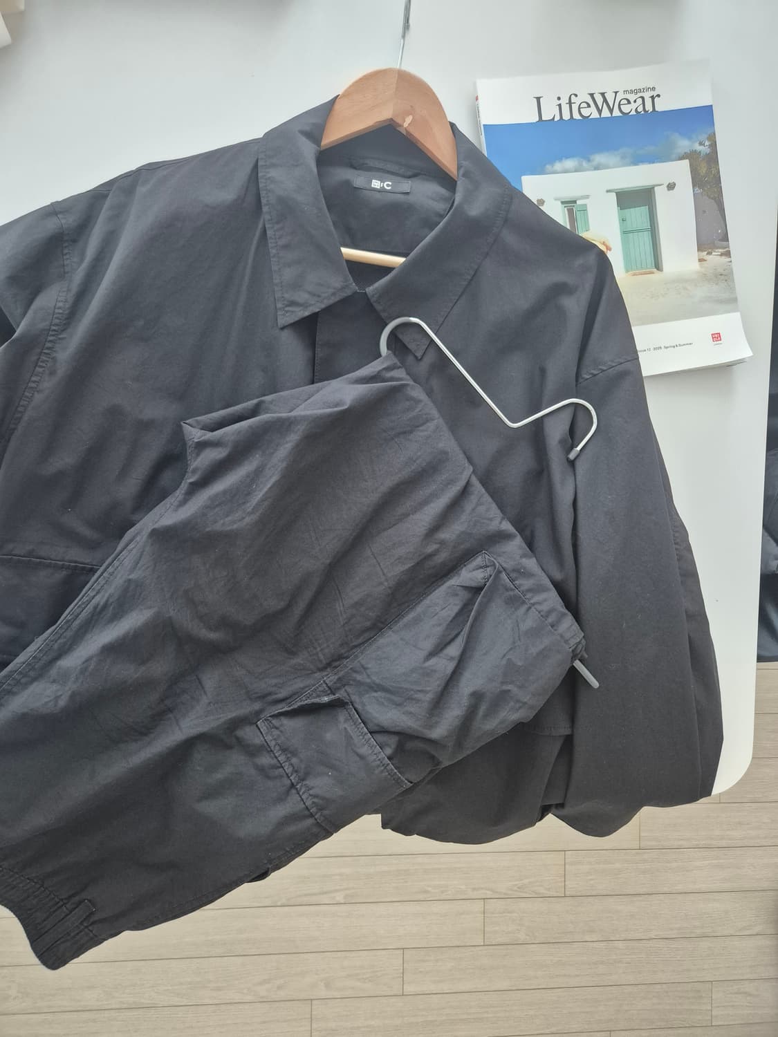 유니클로C 코튼쇼트 블루종 XL사이즈 상품이미지2