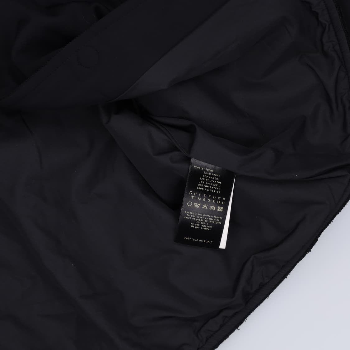 [01] GERTRUDE 여성 블랙 숏자켓  1223H2 상품이미지4