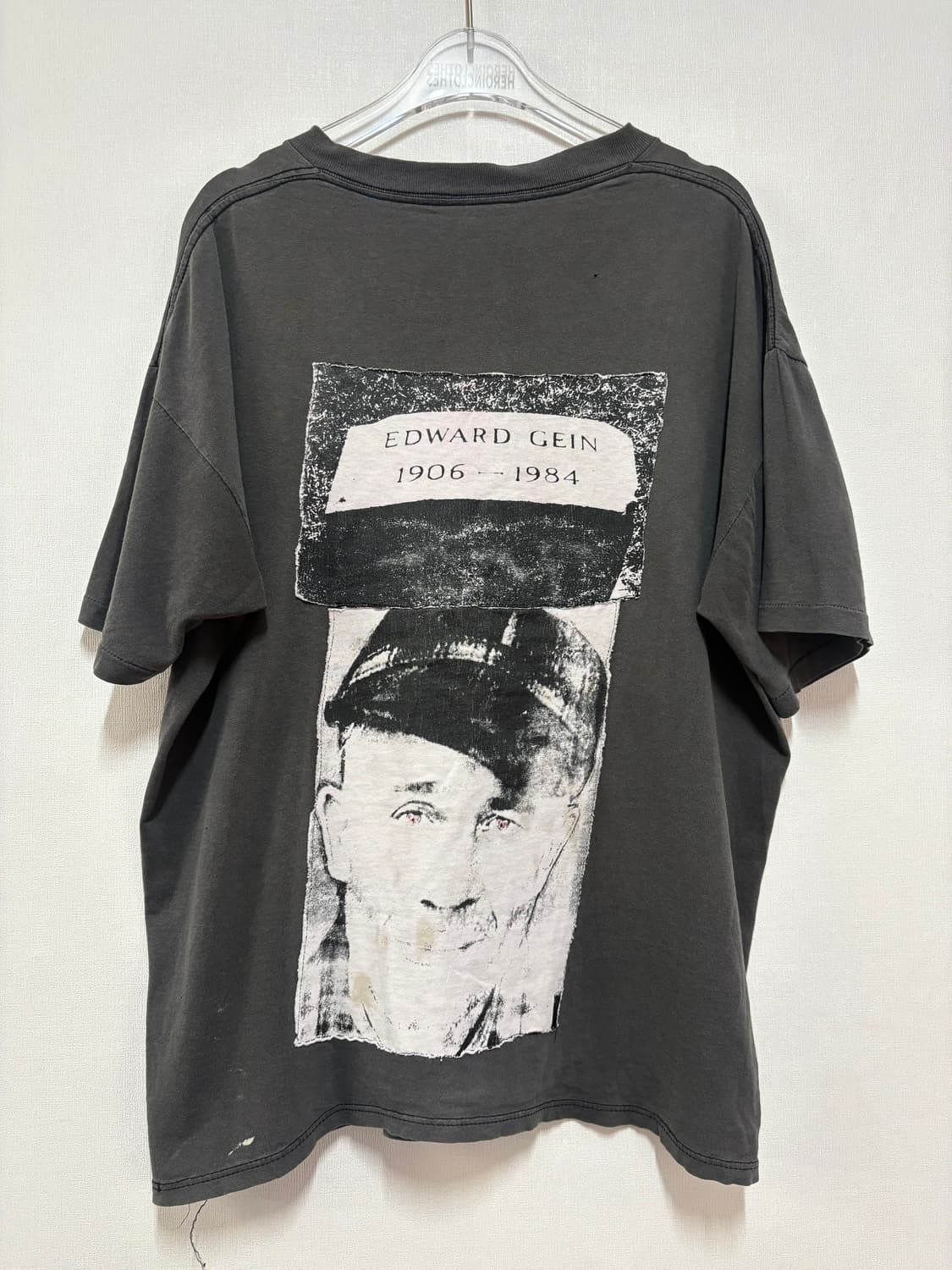 [XL] 1990 Misfits Ed Gein 패치 밴드 티셔츠 상품이미지2