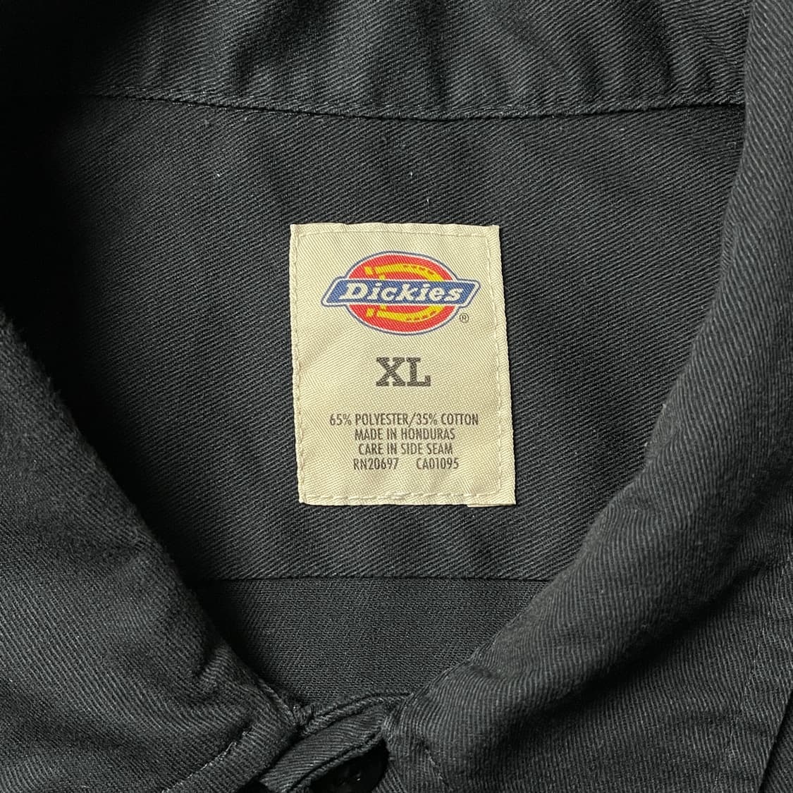 DICKIES 디키즈 빈티지 블랙 플랩포켓 워크 셔츠 A00899 상품이미지9