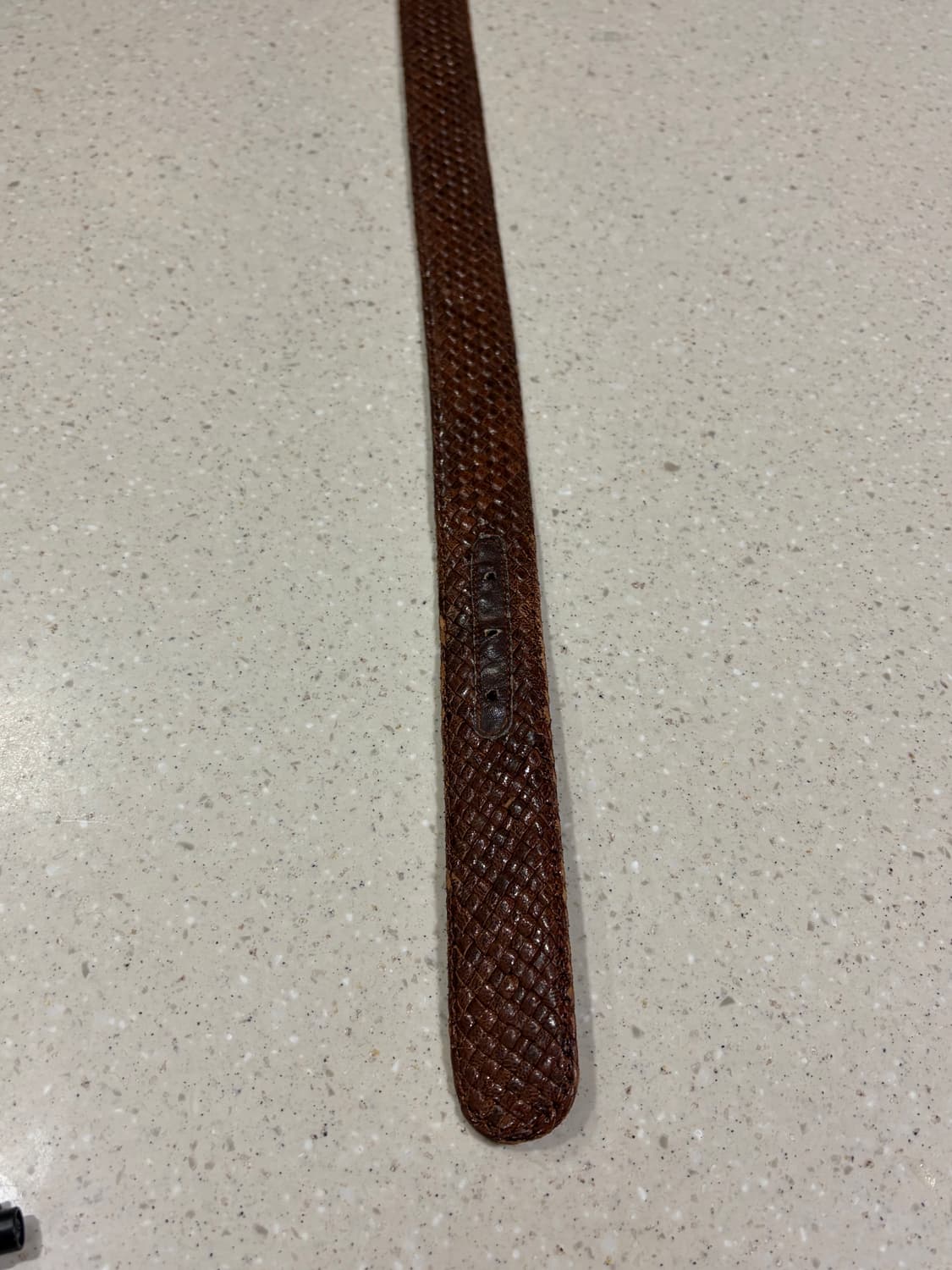 Western singlepin belt / 웨스턴 위빙 레더 벨트 상품이미지6