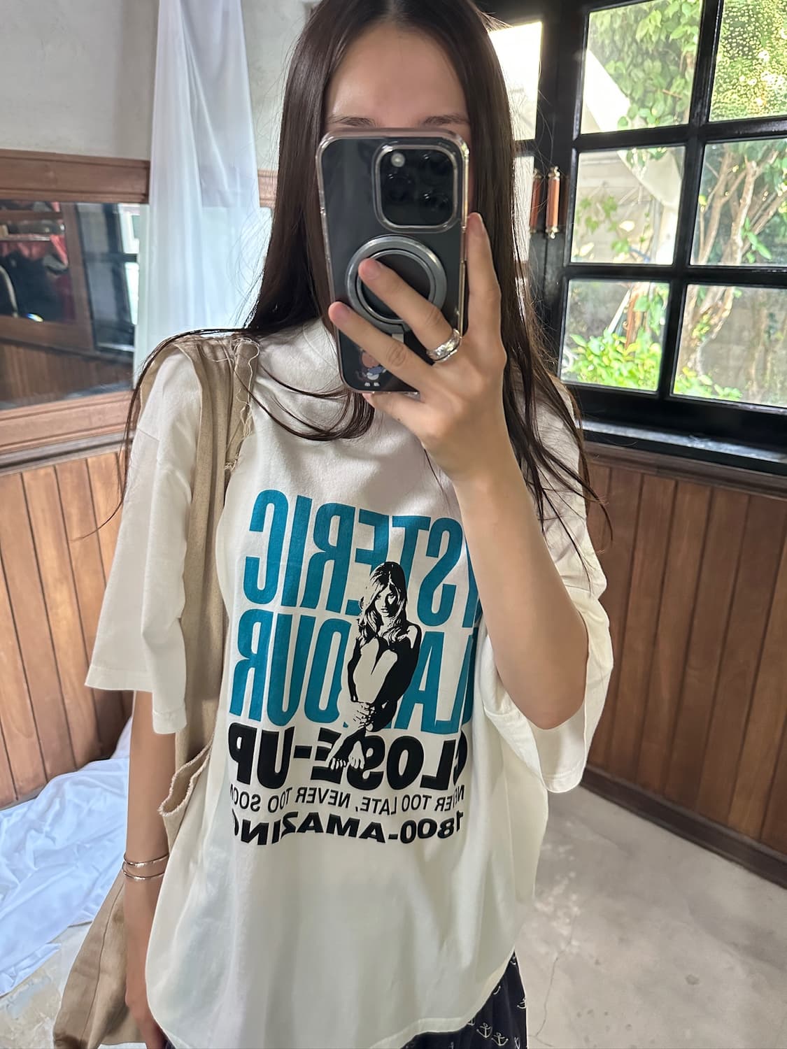 HYSTERIC GLAMOUR pin-up girl t-shirt XL 상품이미지2