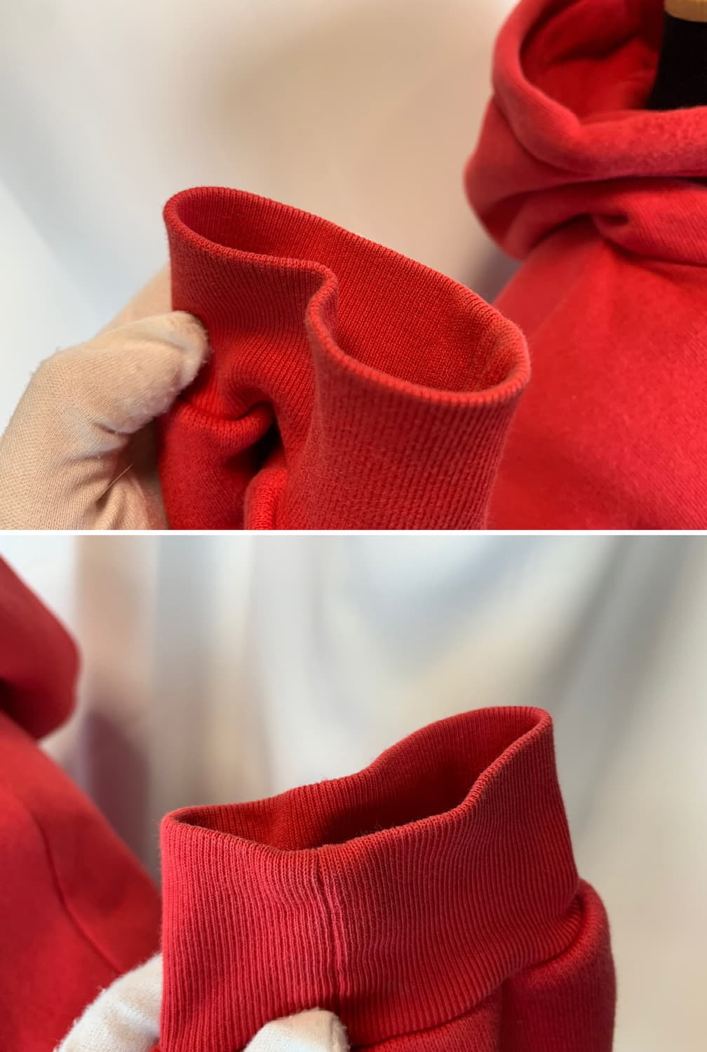 발렌시아가 월계수 후드 레드 S 상품이미지6