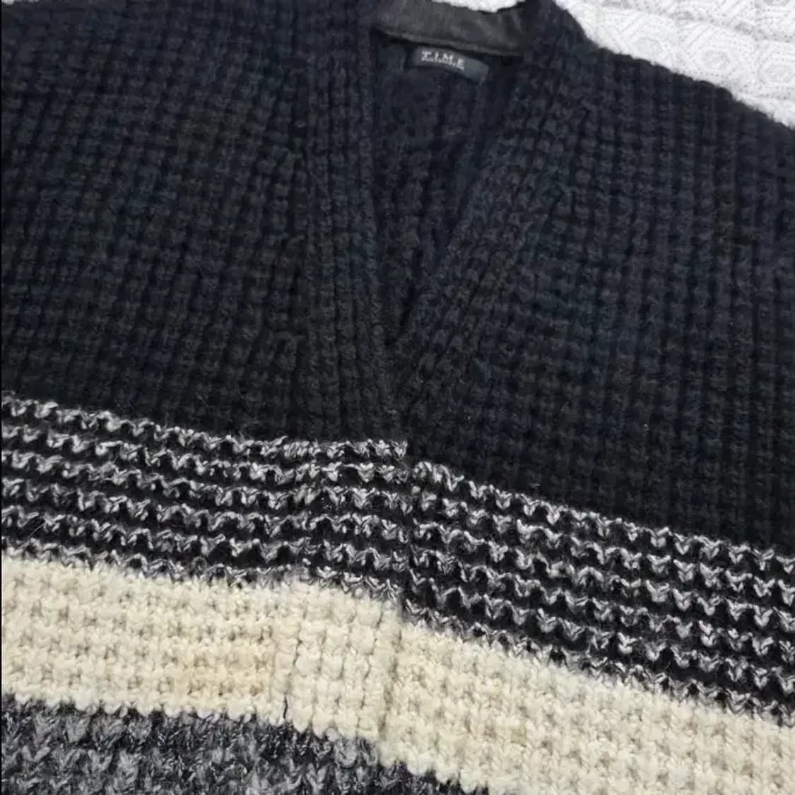 TIME 타임 롱 니트 가디건 ~F 상품이미지2