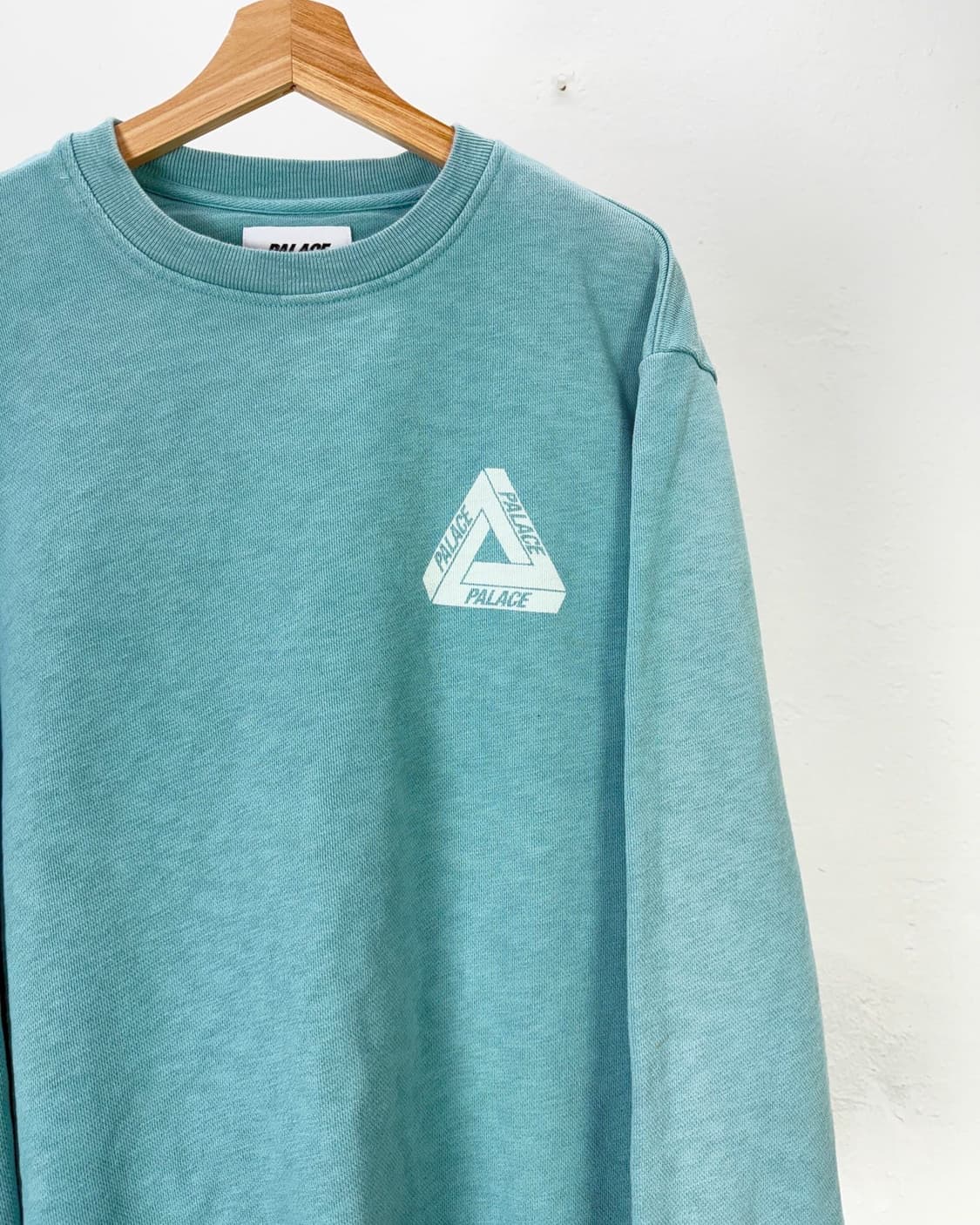 팔라스 21fw 슬러브 크루넥 그린 상품이미지3