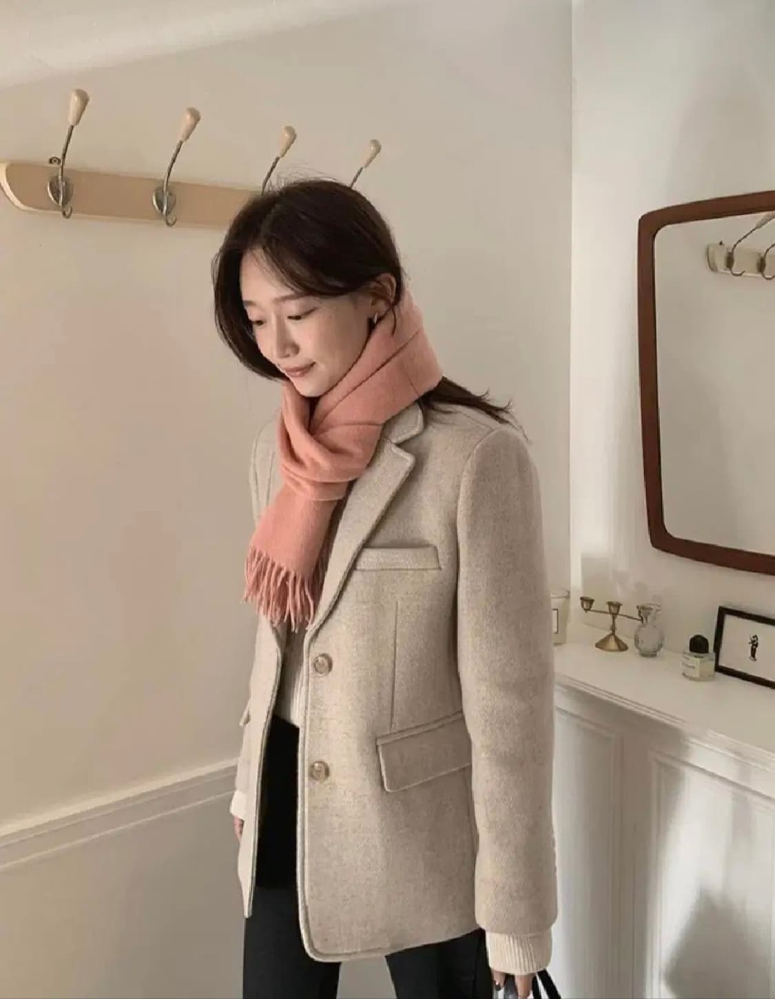 (택포) 가내스라 ordinaire 위드 울 코트자켓 상품이미지1