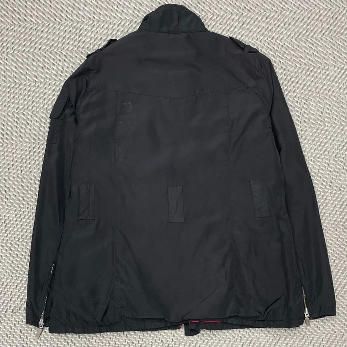 바버 로고 패치 자켓 v0455 상품이미지2