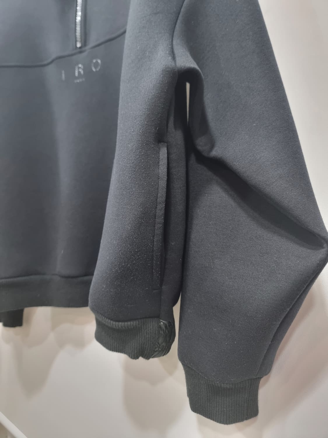 IRO Hoonore 하프 집업 (C900 상품이미지5